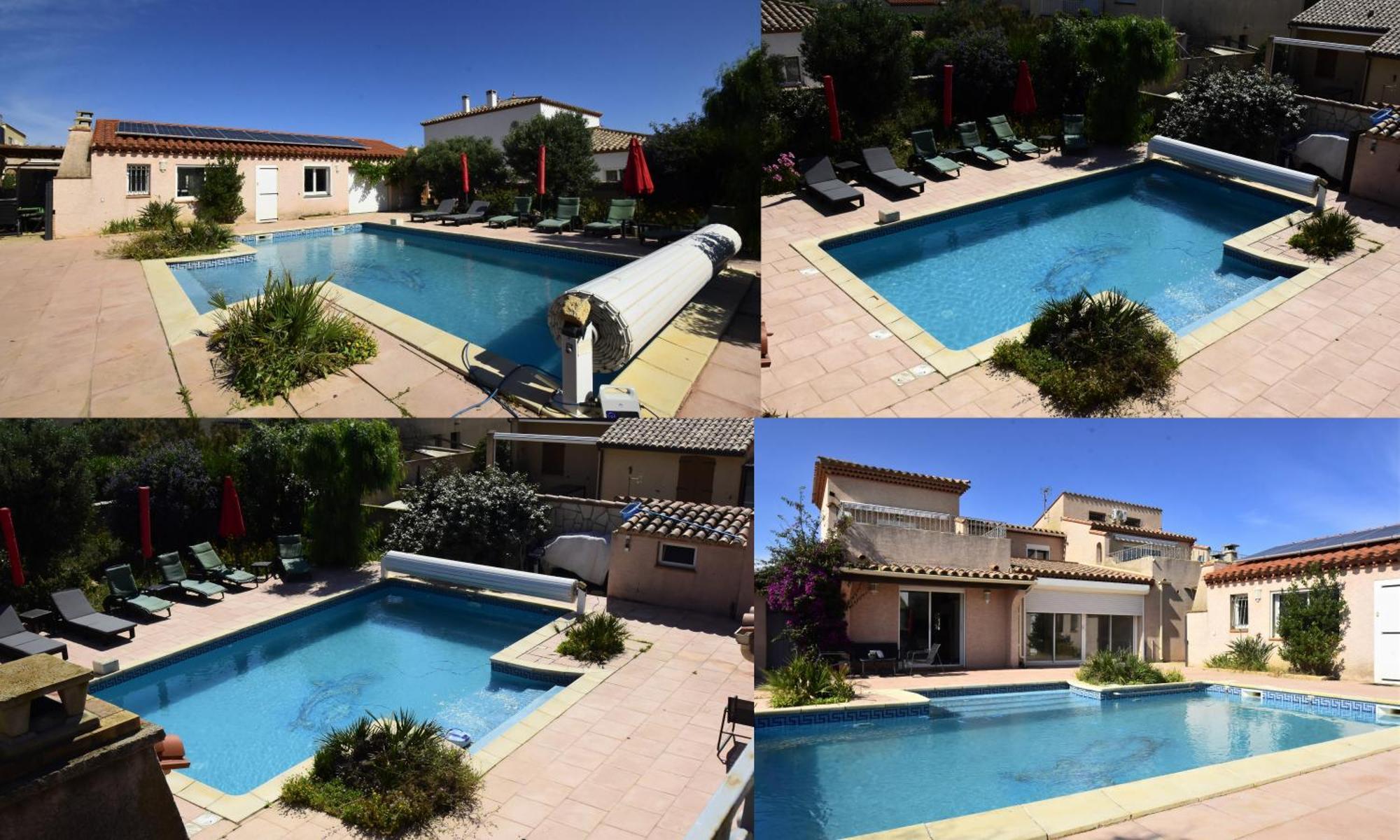 Villa Les 2 Dauphins Le Barcarès Exterior foto